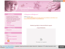 Tablet Screenshot of gyesmellekes.blog.hu