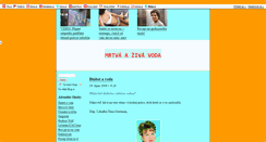Desktop Screenshot of o-mrtve-zive-vode.blog.cz