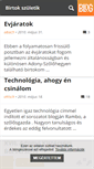 Mobile Screenshot of birtokszuletik.blog.hu