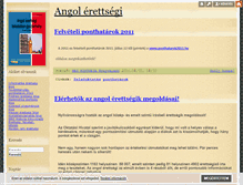 Tablet Screenshot of angolerettsegi.blog.hu