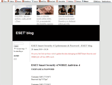 Tablet Screenshot of my-eset.blog.cz