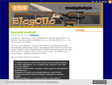 Tablet Screenshot of blogollo.blog.hu