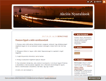 Tablet Screenshot of akciosnyaralasok.blog.hu