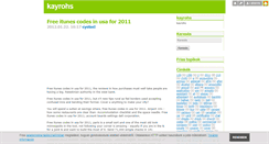 Desktop Screenshot of kayrohs.blog.hu