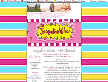Tablet Screenshot of jacqueline-wilson-fanclub.blog.cz