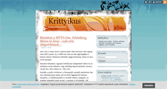 Desktop Screenshot of krittyikus.blog.hu