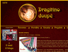 Tablet Screenshot of dragg.blog.cz