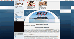 Desktop Screenshot of beck-reisen.blog.cz