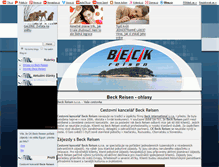 Tablet Screenshot of beck-reisen.blog.cz