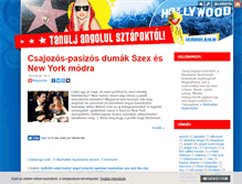 Tablet Screenshot of celebangol.blog.hu