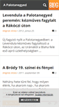 Mobile Screenshot of apalotanegyed.blog.hu