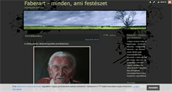 Desktop Screenshot of faberart.blog.hu