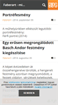 Mobile Screenshot of faberart.blog.hu