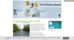 Desktop Screenshot of civilkurazsi.blog.hu