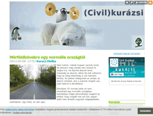 Tablet Screenshot of civilkurazsi.blog.hu