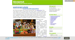 Desktop Screenshot of kikvogymuk.blog.hu