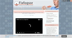 Desktop Screenshot of fixfogsor.blog.hu