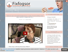 Tablet Screenshot of fixfogsor.blog.hu