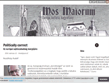 Tablet Screenshot of mosmaiorum.blog.hu