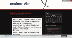 Desktop Screenshot of furcsaelet.blog.hu