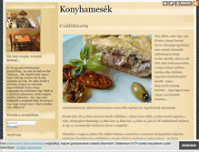 Tablet Screenshot of konyhamese.blog.hu