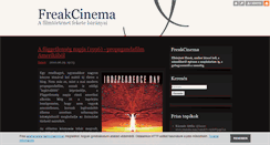 Desktop Screenshot of freakcinema.blog.hu