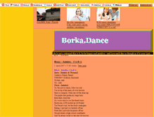 Tablet Screenshot of borka-dance.blog.cz
