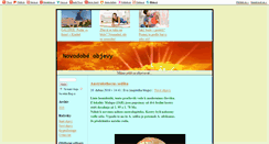 Desktop Screenshot of novodobeobjevy.blog.cz