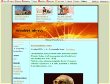 Tablet Screenshot of novodobeobjevy.blog.cz