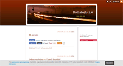 Desktop Screenshot of bolhatojas.blog.hu