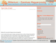 Tablet Screenshot of millenium.blog.hu