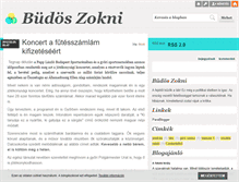 Tablet Screenshot of budoszokni.blog.hu