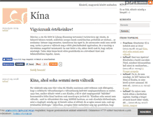 Tablet Screenshot of kina.blog.hu