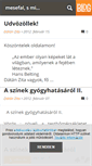Mobile Screenshot of falfesto.blog.hu