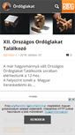 Mobile Screenshot of ordoglakat.blog.hu