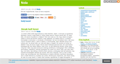 Desktop Screenshot of nola.blog.hu
