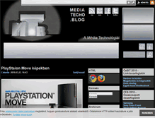 Tablet Screenshot of mediatecho.blog.hu