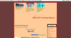 Desktop Screenshot of martique.blog.cz