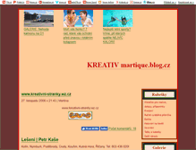 Tablet Screenshot of martique.blog.cz