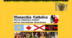 Desktop Screenshot of monarchiacatholica.blog.cz