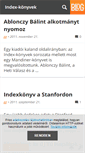 Mobile Screenshot of indexkonyv.blog.hu