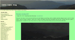 Desktop Screenshot of canis-lupus-tomus.blog.cz