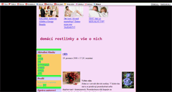 Desktop Screenshot of domacirostlinky.blog.cz