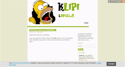 Desktop Screenshot of klipi.blog.hu