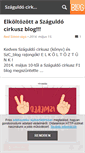 Mobile Screenshot of f1cirkusz.blog.hu