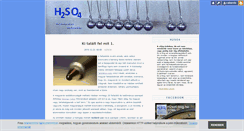 Desktop Screenshot of h2so4.blog.hu