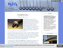 Tablet Screenshot of h2so4.blog.hu