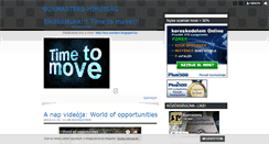 Desktop Screenshot of buxmasters.blog.hu