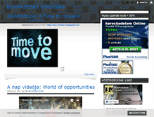 Tablet Screenshot of buxmasters.blog.hu