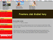 Tablet Screenshot of fronteraclub.blog.cz